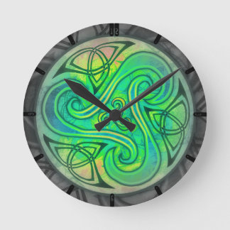 Celtic Triskele Uhr Ronde Klok