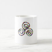 Celtic Triskelion Sterkte Koffiemok (Center)