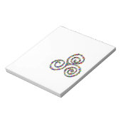Celtic Triskelion Sterkte Notitieblok (Linkerzijde)