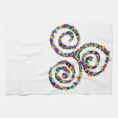 Celtic Triskelion Sterkte Theedoek (Horizontaal)