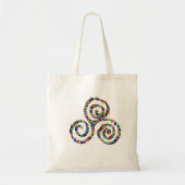 Celtic Triskelion Sterkte Tote Bag (Voorkant)