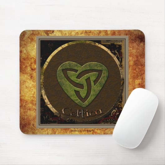 Celtic Triskellion-styled Irish-lover Mousemat Muismat (Met muis)