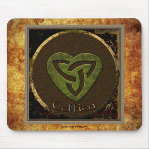 Celtic Triskellion-styled Irish-lover Mousemat Muismat
