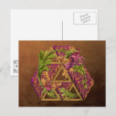 Celtic Triskels Ornamental Briefkaart (Voorkant / Achterkant)