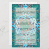 Celtic Turtle Lined Stationery Briefpapier (Voorkant / Achterkant)