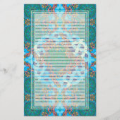 Celtic Turtle Lined Stationery Briefpapier (Voorkant)