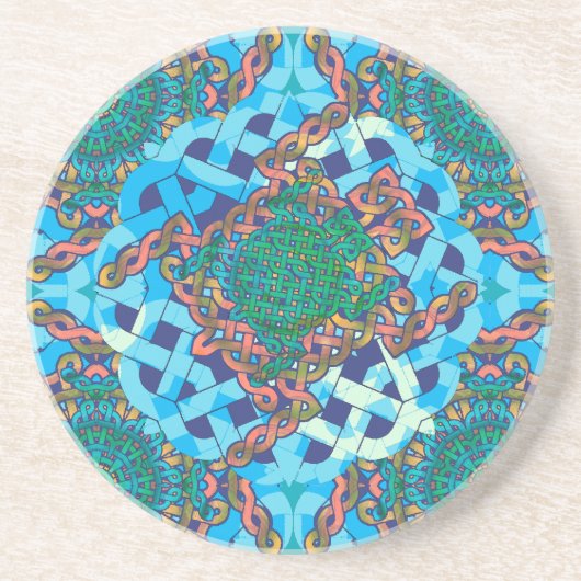 Celtic Turtle Onderzetter (Voorkant)