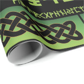 Celtic Vegvisir Wrapping Paper Cadeaupapier (Rol Hoek)