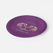 Celtic Viking Dragon verjaardag Papieren Bordje (Gekanteld)