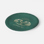 Celtic Viking Dragon verjaardag Papieren Bordje (Gekanteld)