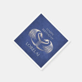 Celtic Viking Dragon verjaardag Servet (Hoek)