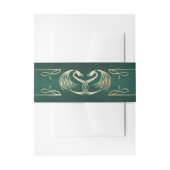 Celtic Viking Dragon Wedding Uitnodigingen Wikkel (Voorkant Voorbeeld)