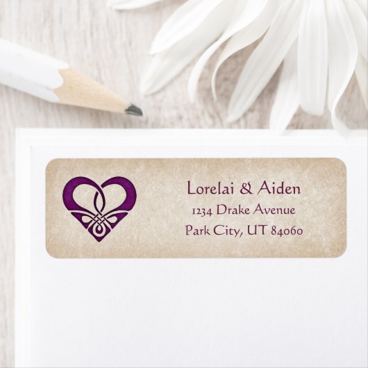 Celtic Viking Fantasy Wedding Etiket (Insitu)