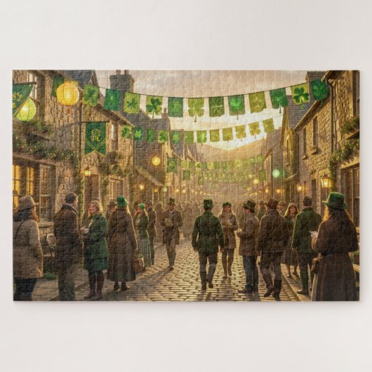 Celtic Village Festival Jigsaw Puzzle Legpuzzel (Horizontaal)