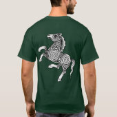 Celtic War Horse T-shirt (Achterkant)