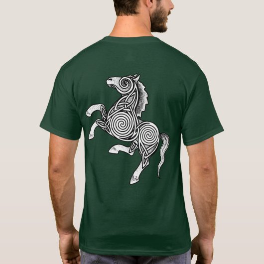 Celtic War Horse T-shirt (Achterkant)