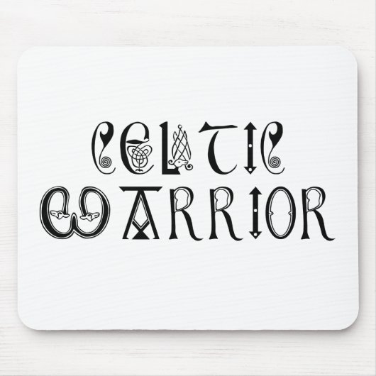 Celtic Warrior Mousepad Muismat (Voorkant)