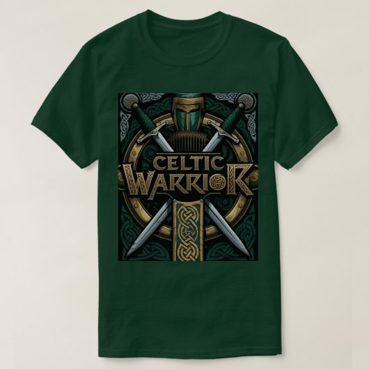 Celtic Warrior T-shirt (Design voorkant)