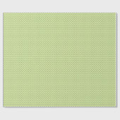 Celtic Weave op licht groen inpakpapier (Vlak)