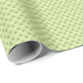Celtic Weave op licht groen inpakpapier (Rol Hoek)