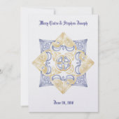 Celtic Wedding Knot Uitnodiging (Voorkant)