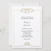 Celtic Wedding Uitnodiging (Voorkant)