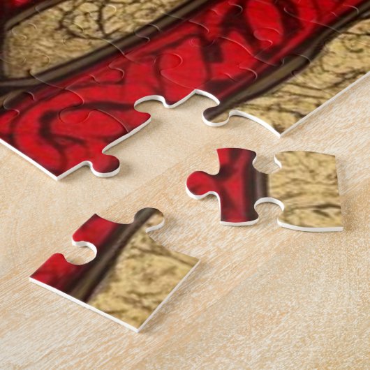 Celtic Welsh Knotwork Jigsaw Puzzle Legpuzzel (Zijkant)