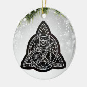 Celtic Wiccan Witch Pagan Witchy Witchcraft Xmas Keramisch Ornament (Links)