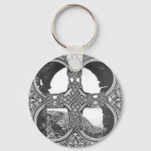 Celtic window boogtattoo sleutelhanger (Voorkant)
