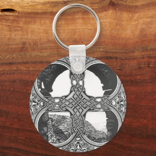 Celtic window boogtattoo sleutelhanger (Voorkant)