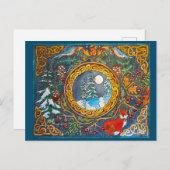 Celtic Winter Briefkaart (Voorkant / Achterkant)