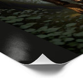 Celtic Wizard en Wolf Canvas Afdrukken (Hoek)