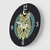 Celtic Wolf Grote Klok (Hoek)