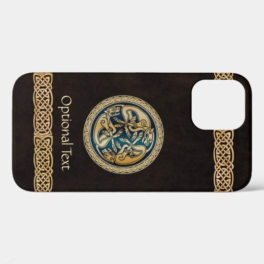 Celtic Wolf Knotwork Triad Case-Mate iPhone Case (Achterkant (horizontaal))