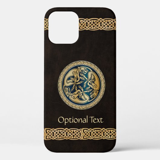 Celtic Wolf Knotwork Triad Case-Mate iPhone Case (Achterkant)