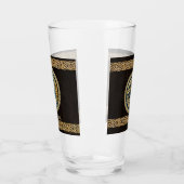 Celtic Wolf Knotwork Triad Glas (Links)