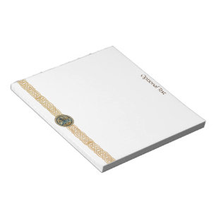 Celtic Wolf Knotwork Triad-laptop Notitieblok