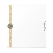 Celtic Wolf Knotwork Triad-laptop Notitieblok (Voorkant)