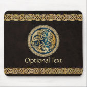 Celtic Wolf Knotwork Triad Muismat (Voorkant)