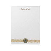 Celtic Wolf Knotwork Triad Notitieblok (Linkerzijde)