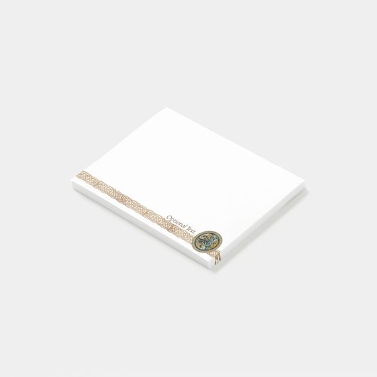 Celtic Wolf Knotwork Triad Post-it® Notes (Schuin)