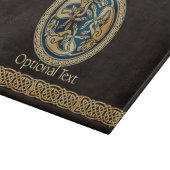 Celtic Wolf Knotwork Triad Snijplank (Hoek)