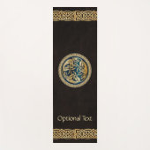 Celtic Wolf Knotwork Triad Yogamat (Voorkant)