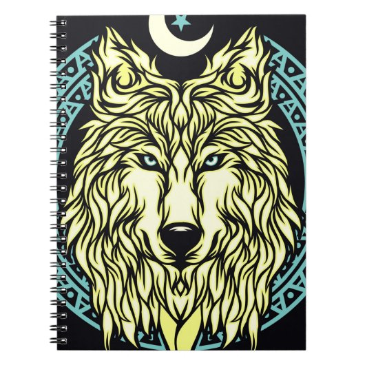 Celtic Wolf Notitieboek (Voorkant)