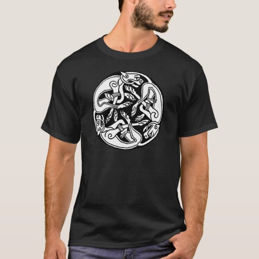 Celtic Wolf T-shirt (Voorkant)