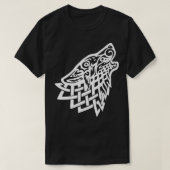 Celtic Wolf White T-shirt (Design voorkant)