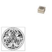 CELTIC Wood Art Stamp Rubberstempel (Gestempeld)