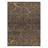Celtic Wood Pattern met Gold Marble Tafelkleed (Voorkant)