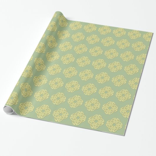 Celtic Wrapping Paper Cadeaupapier (Uitgerold)
