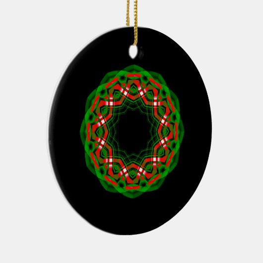Celtic Yule Festival Keramisch Ornament (Rechts)
